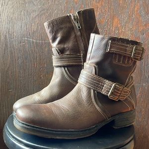 Bed Stu Moto-style Leather Boots